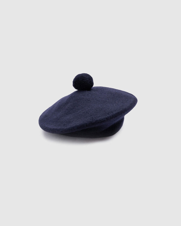Howlin' x Engineered Garments - Beret - Navy