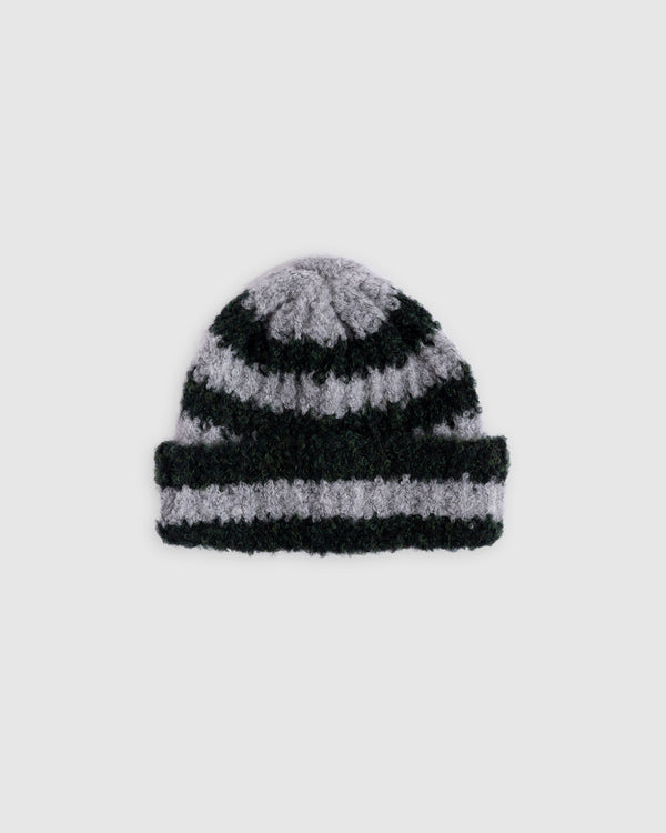 Jungle Stripe Hat - Moss/Silver