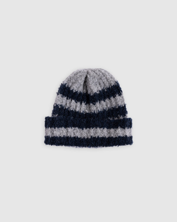 Jungle Stripe Hat - Navy/Silver