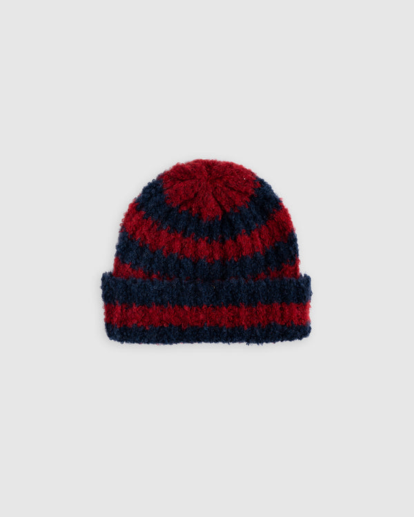Jungle Stripe Hat - Red/Navy