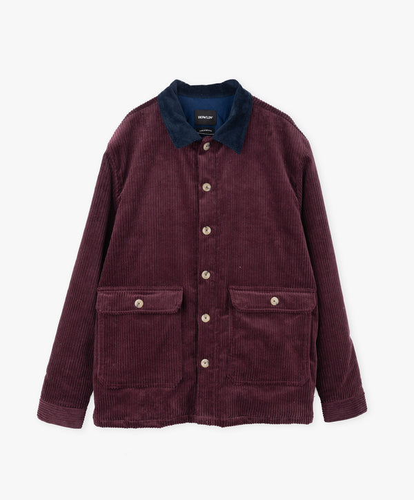 Leave My Brain Alone Jacket - Burgundy