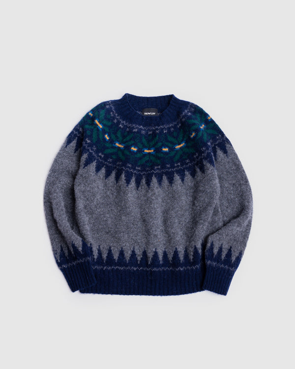 Love On A Knitted Train  - Navy (Women)