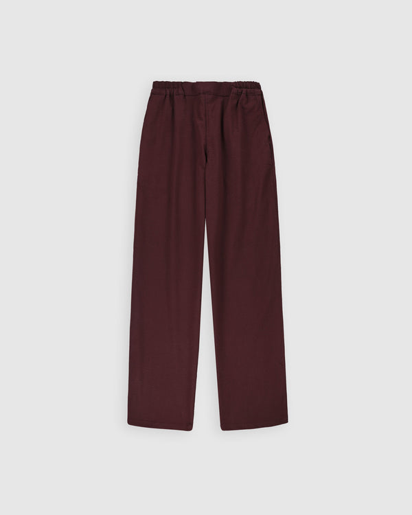 Love Pants - Seersucker - Burgundy (Women)