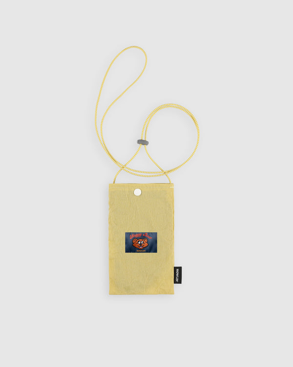 Magic Pouch Bag - Grungy Japanese Nylon Twill - Yellow