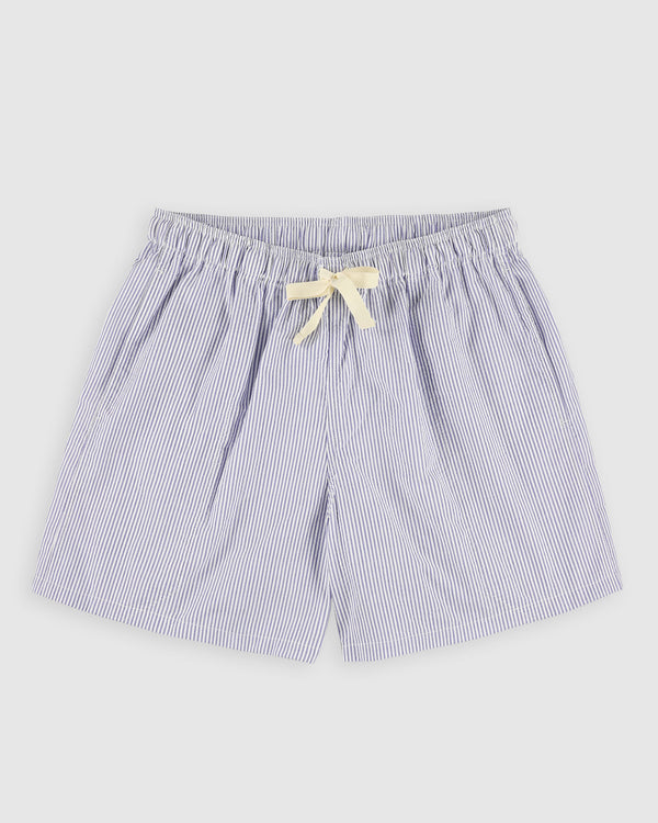 Magic Shorts - Seersucker Stripes - Blue Moon