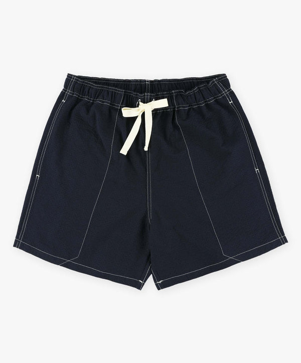 Magic Shorts - Seersucker - Navy