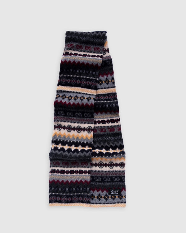 Moskow Discow Scarf - Charcoal