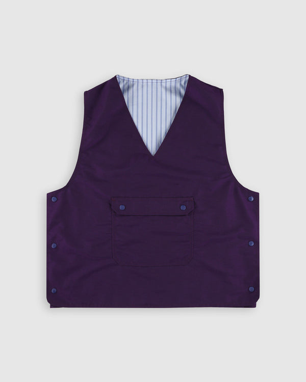 Mutant Disco Vest - Water Repellant Nylon - Purple