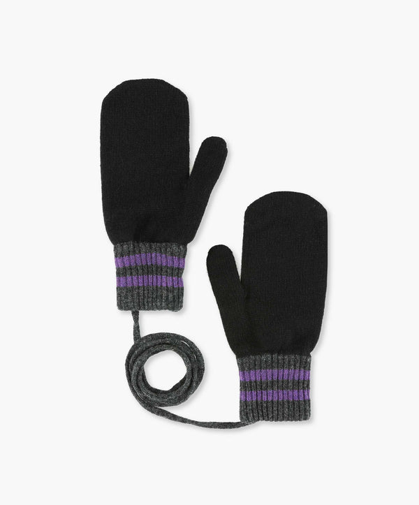 Never Too Old Mittens - Black