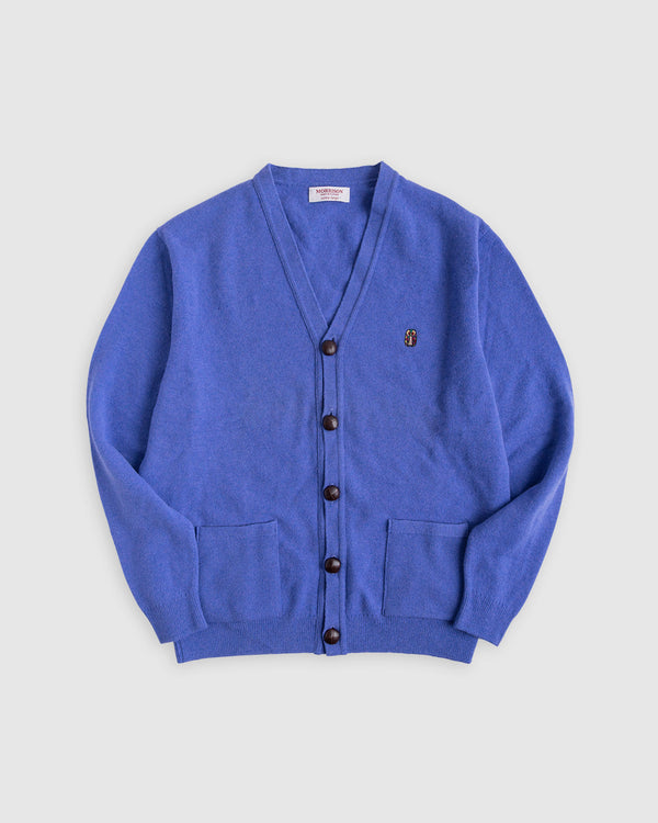 Owl Cardigan - Soft Blue