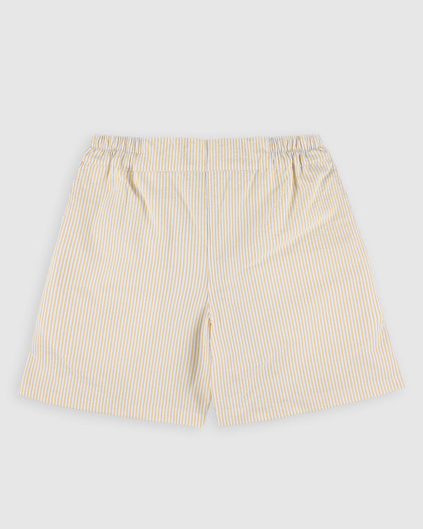 Private Shorts - Seersucker Stripes - Butter In The Sun (Women)