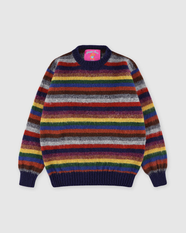 Shaggy Bear - Multi Stripes - Mixed Up