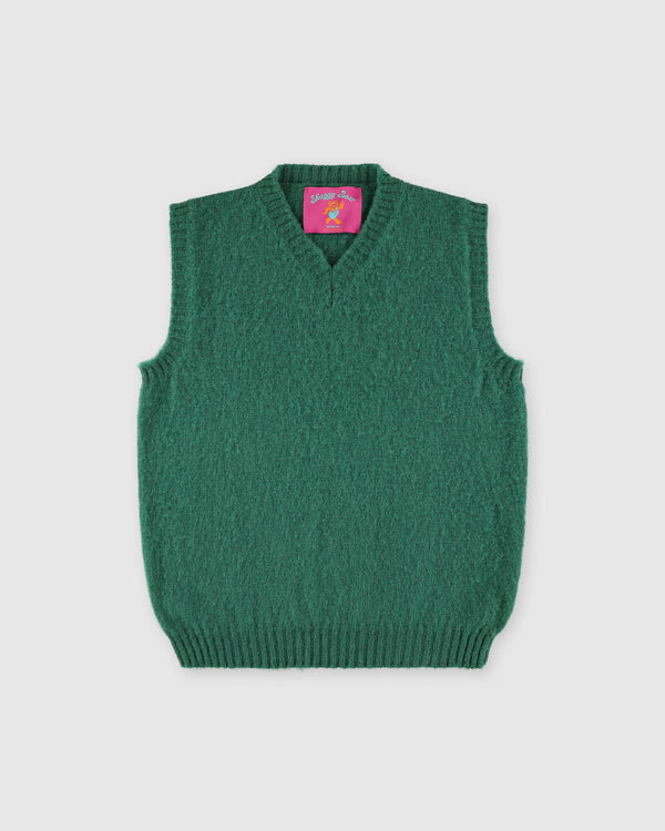 Shaggy Bear Slipover - Dusky Mint