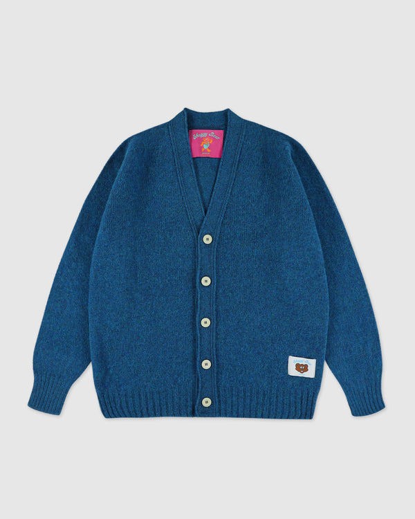 Shaggy Bear Cardigan - Dragonfly