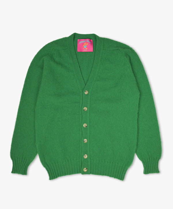 Shaggy Bear Cardigan - Greenlove