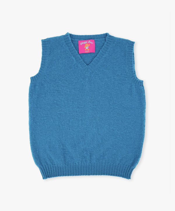 Shaggy Bear Slipover - Blue Power