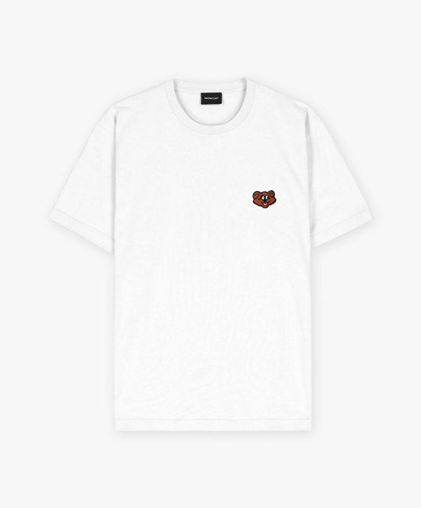 Shaggy Bear T-shirt - White