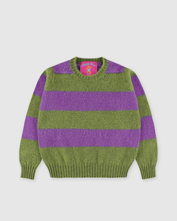 Shaggy Bear Women - Chunky Stripes - Spindrift (Women)