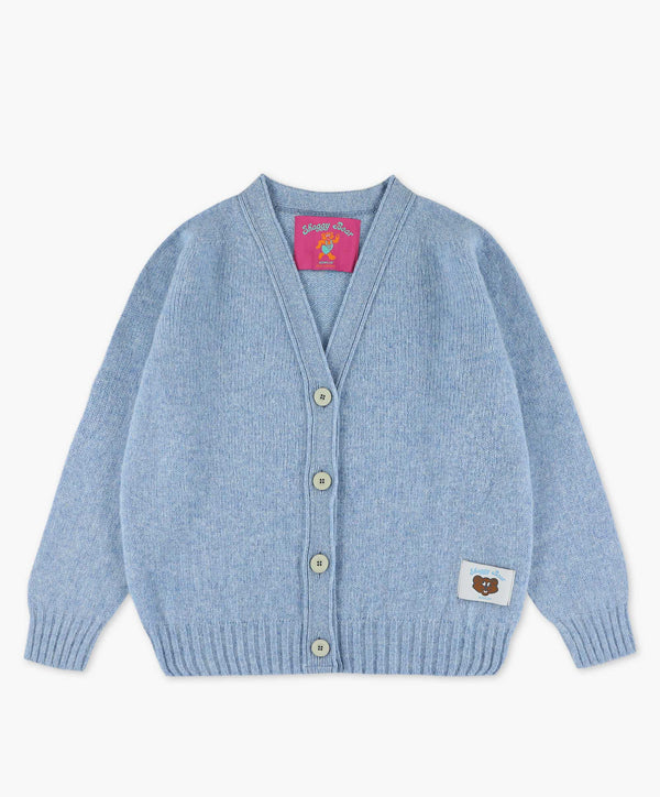 Shaggy Bear Cardigan - Frosty (Women)