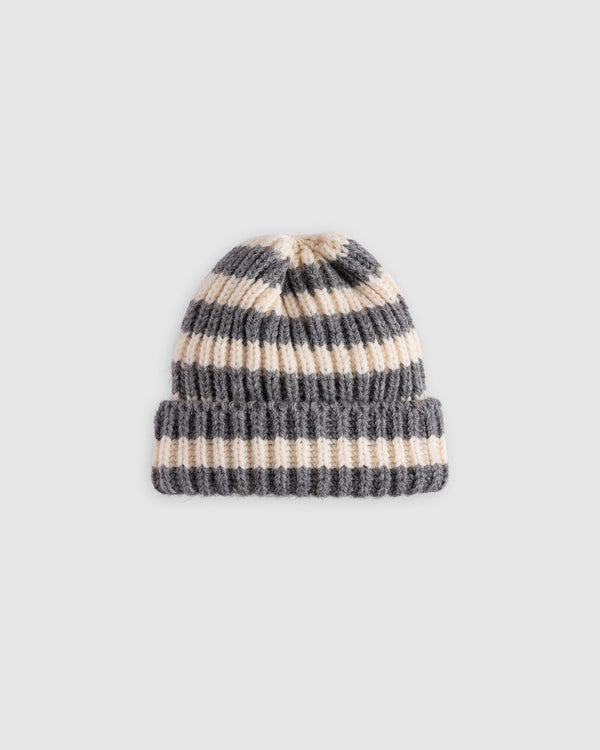 Sleepy Head Hat - Grey/White