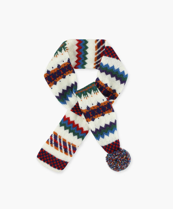 Small Woolen Wonder Scarf - Ecru