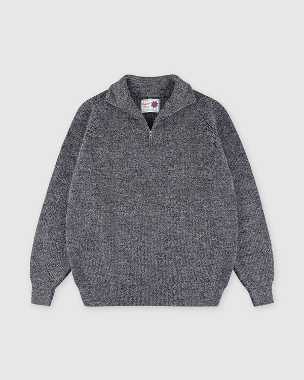 Soft Machine Knit - Black Melange