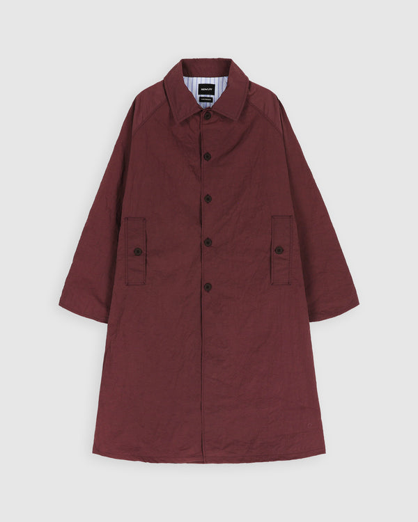 Space Jacket - Grungy Japanese Nylon Twill - Burgundy