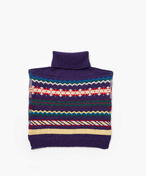 Woolen Wonder Collar - Violet Star