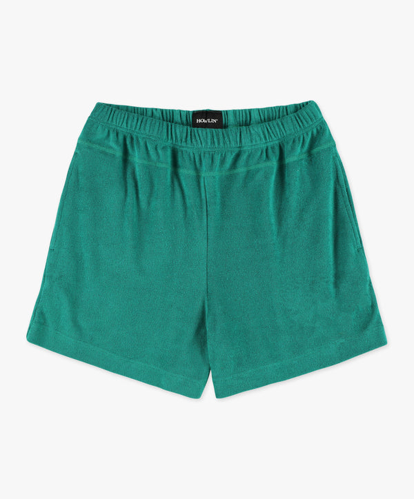 Towel Shorts Uni - Green Bliss