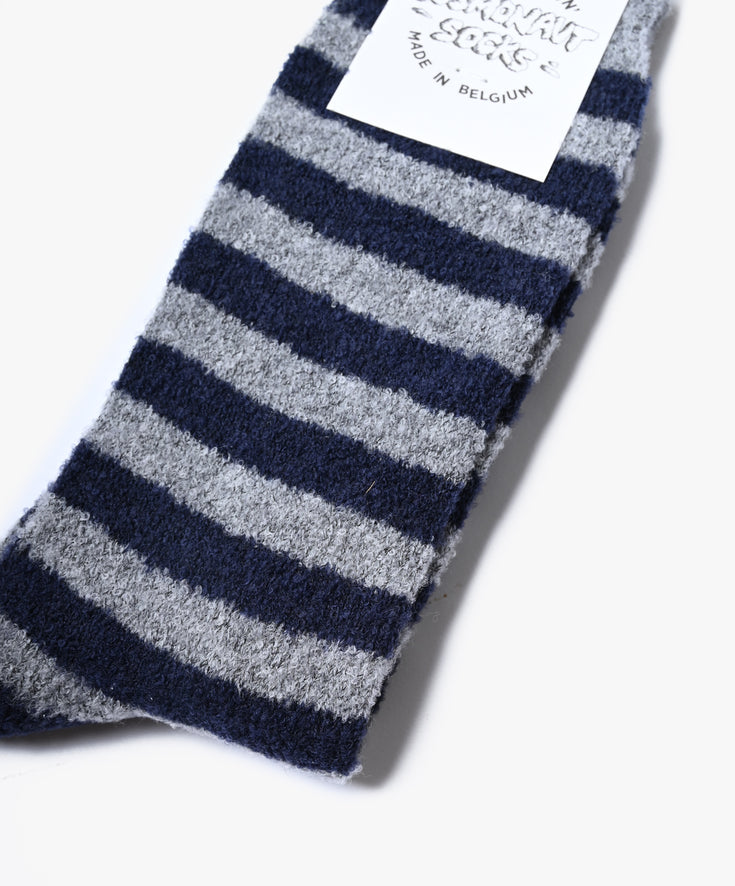 Cosmonaut Socks - Blue / Grey