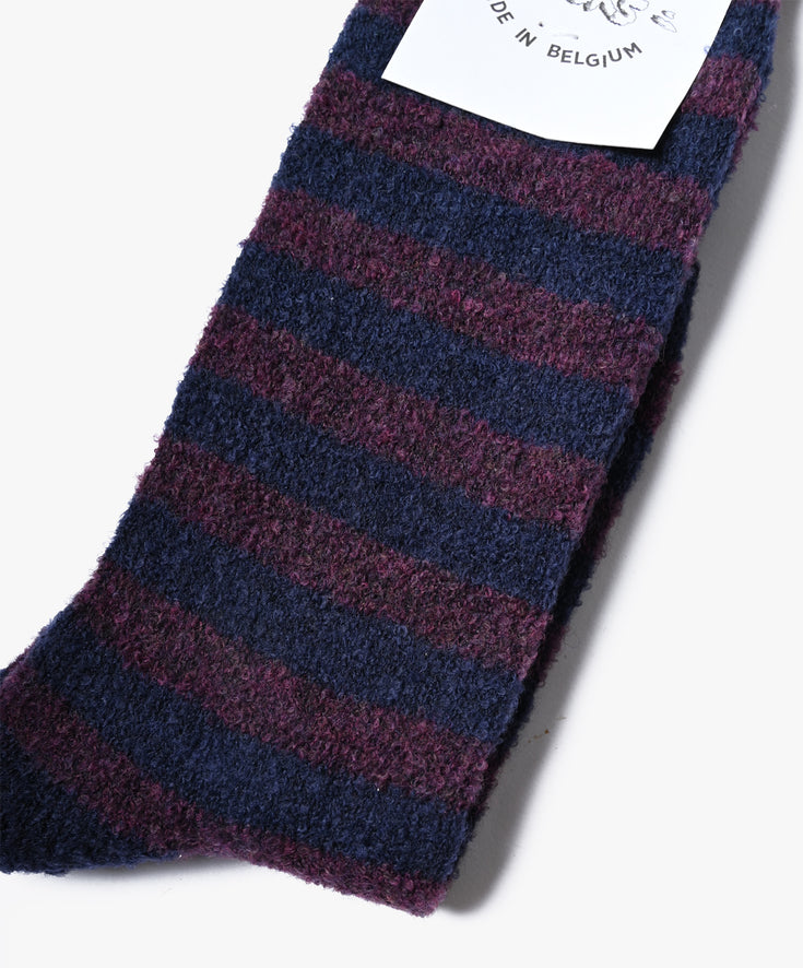 Cosmonaut Socks - Blue / Purple