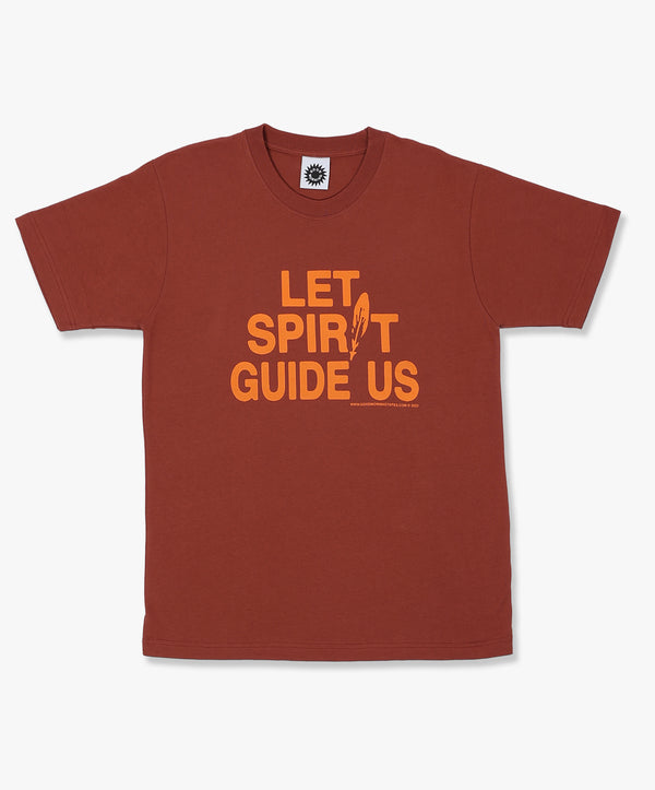 Let Spirit Guide Us SS Tee - Clay