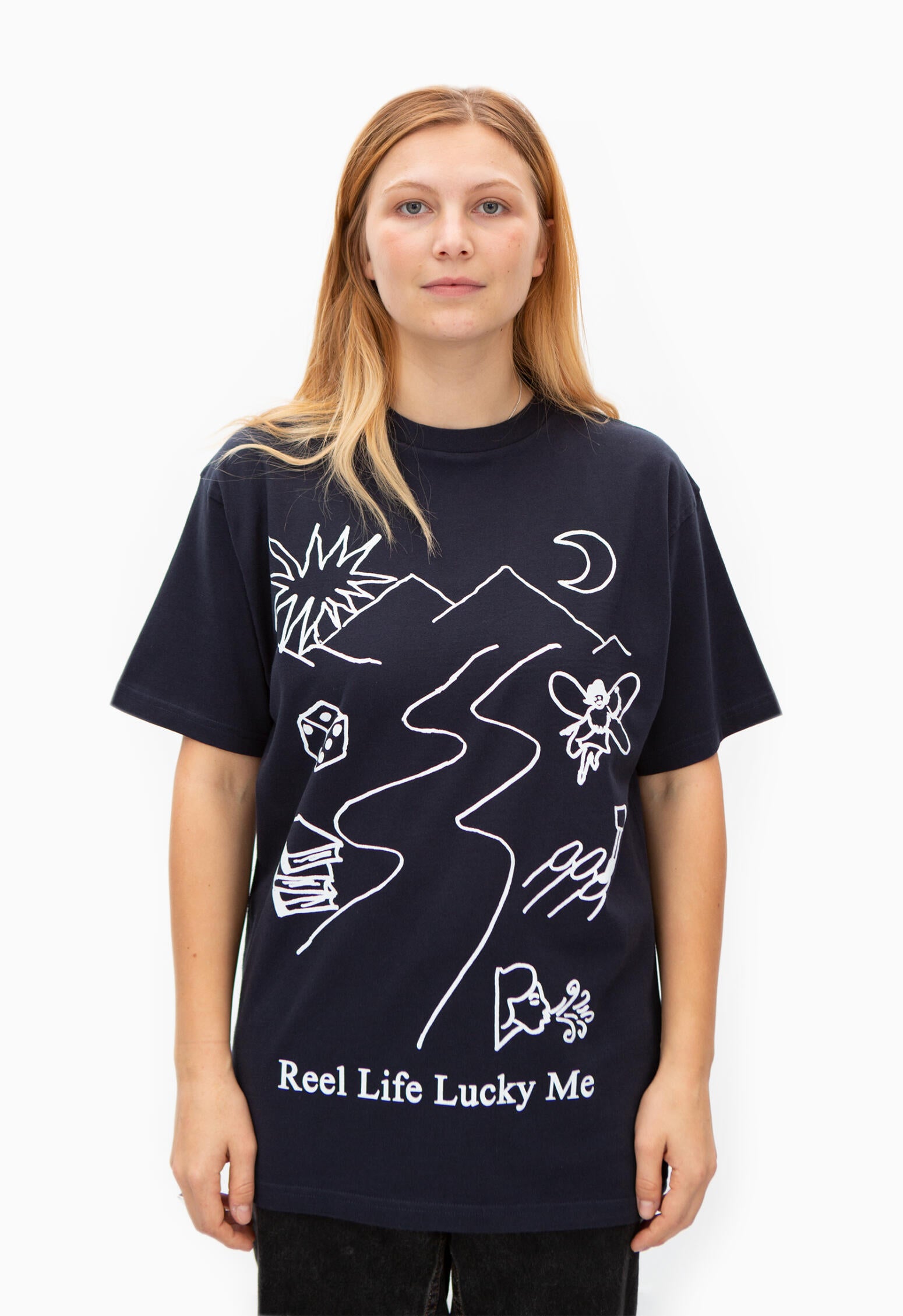 Public Possession - Lucky Me T-Shirt - Midnight Blue