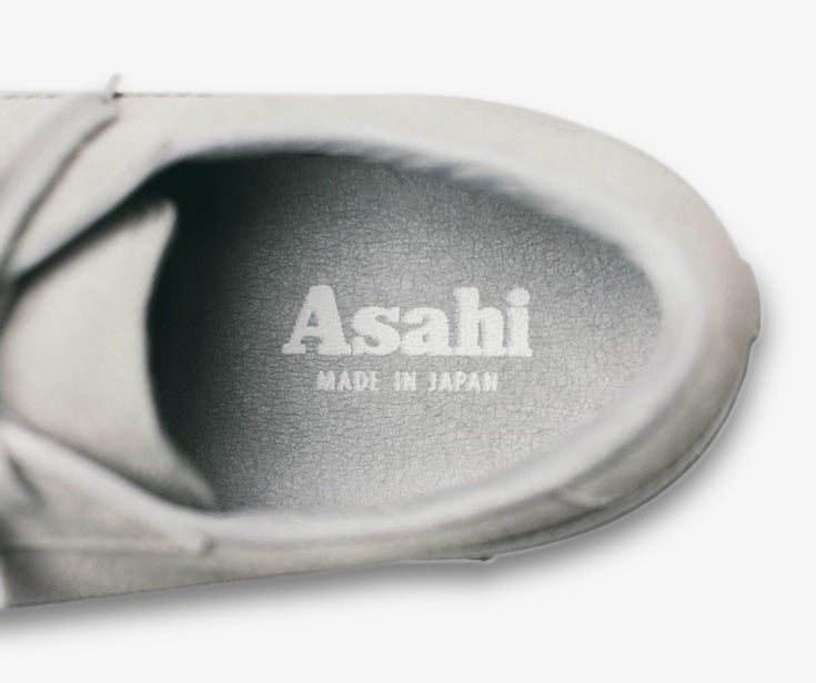 ASAHI Belted Low Suede - Grey/Grey *restock