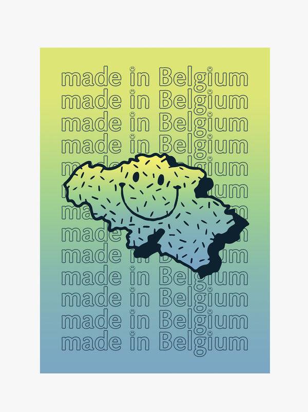 Poster A1 - Made in Belgium